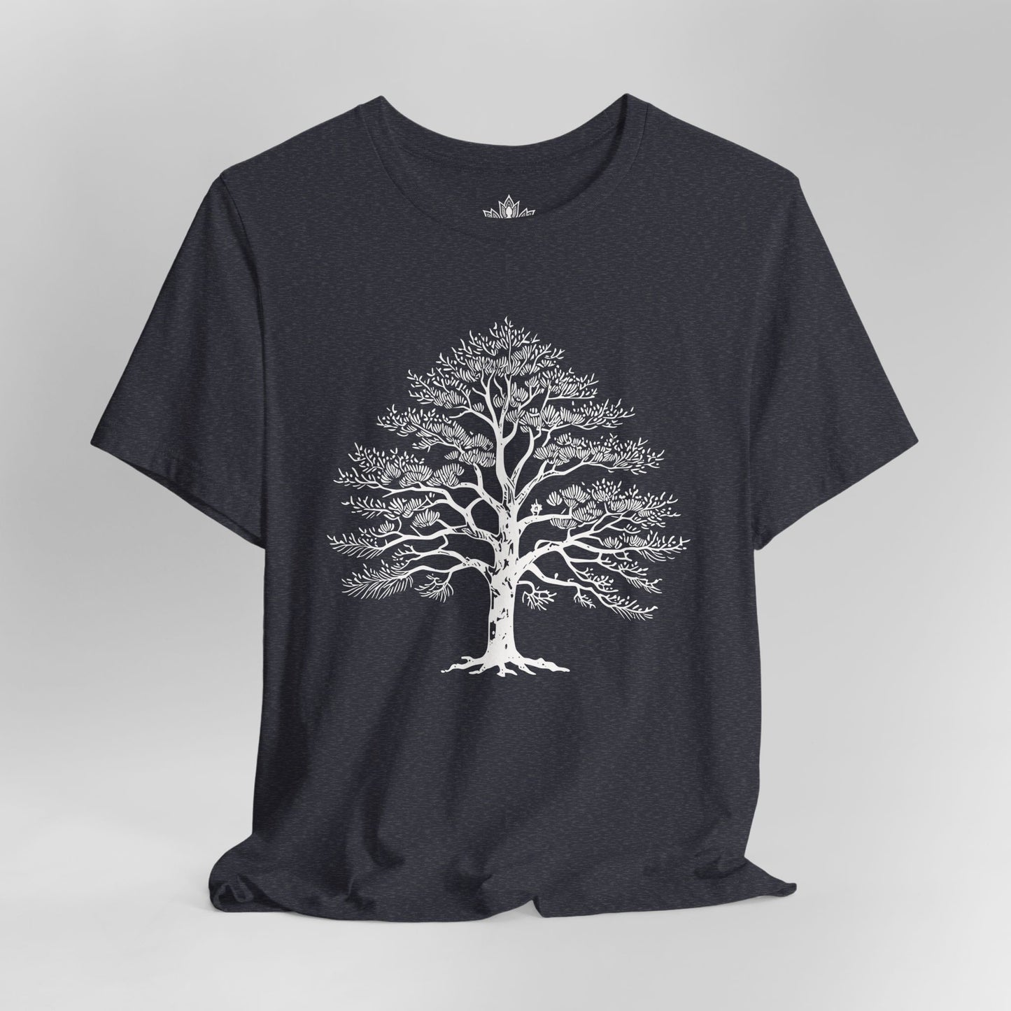 Sacred Tree of Life – Yoga Nature Minimalist Men Tee