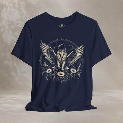 Mandala Owl Halloween Tee