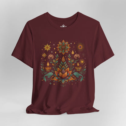 Mystic Lotus Bloom - Spiritual Energy Tee
