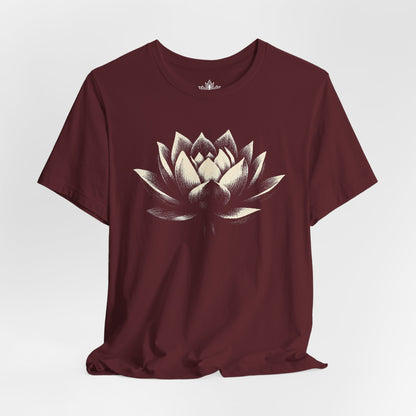 White Lotus Shadow Art Tee