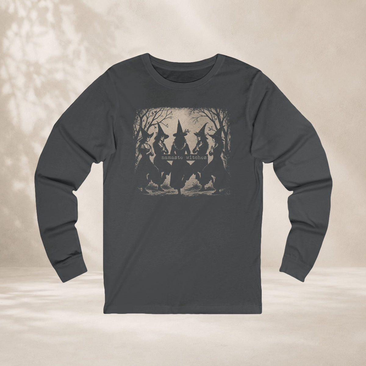 Namaste Witches Sisterhood Long Sleeve Tee