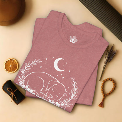 Sleeping Dog Under the Moon Tee