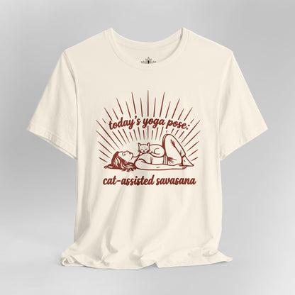 Today's Yoga Pose - Cat Assisted Savasana Tee