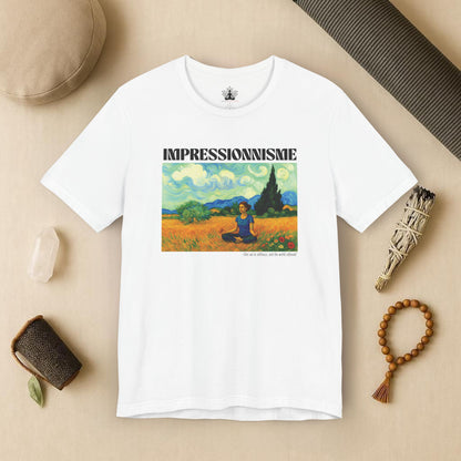 Meditative Stillness – Van Gogh Inspired Tee