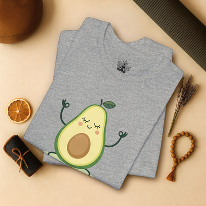 Avocado Om – Cute Yoga Pun Tee