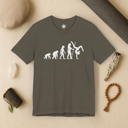 Yoga Evolution – From Primate to Asana Tee