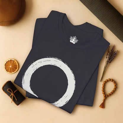Zen Enso Circle – Minimalist Mindfulness Tee