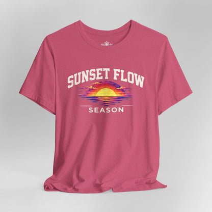 80s Sunset Flow Season Tee