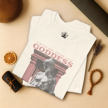 Greek Yoga Goddess – Stretch & Ascend Tee