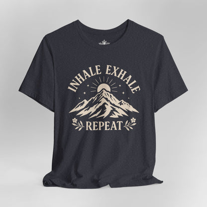 Inhale Exhale Repeat Mountain Tee