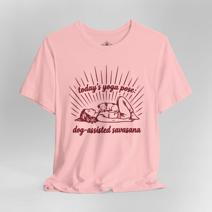 Today's Yoga Pose - Dog Assisted Savasana Tee