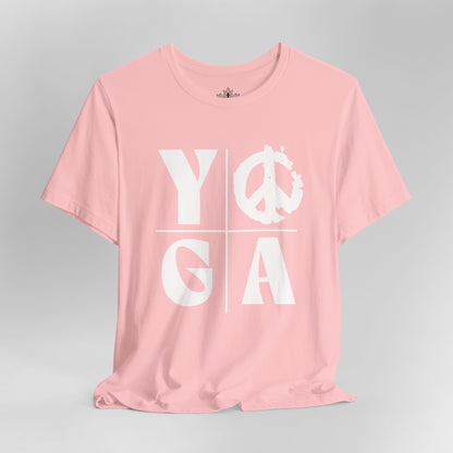Bold Yoga – Modern Grid Tee
