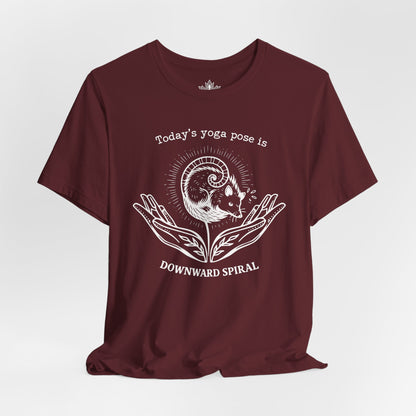 Downward Spiral Opossum Tee