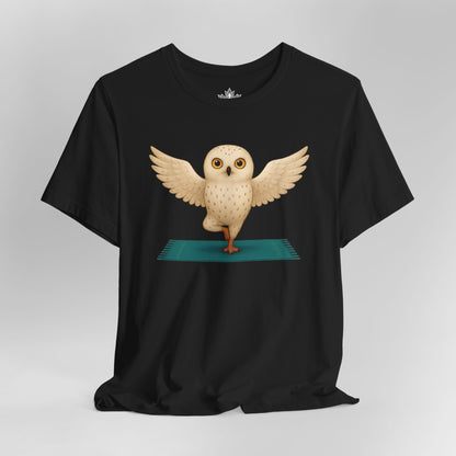 Snowy Owl - Tree Pose Tee