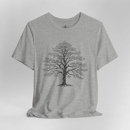 Sacred Tree of Life T-Shirt – Yoga Nature Minimalist Tee
