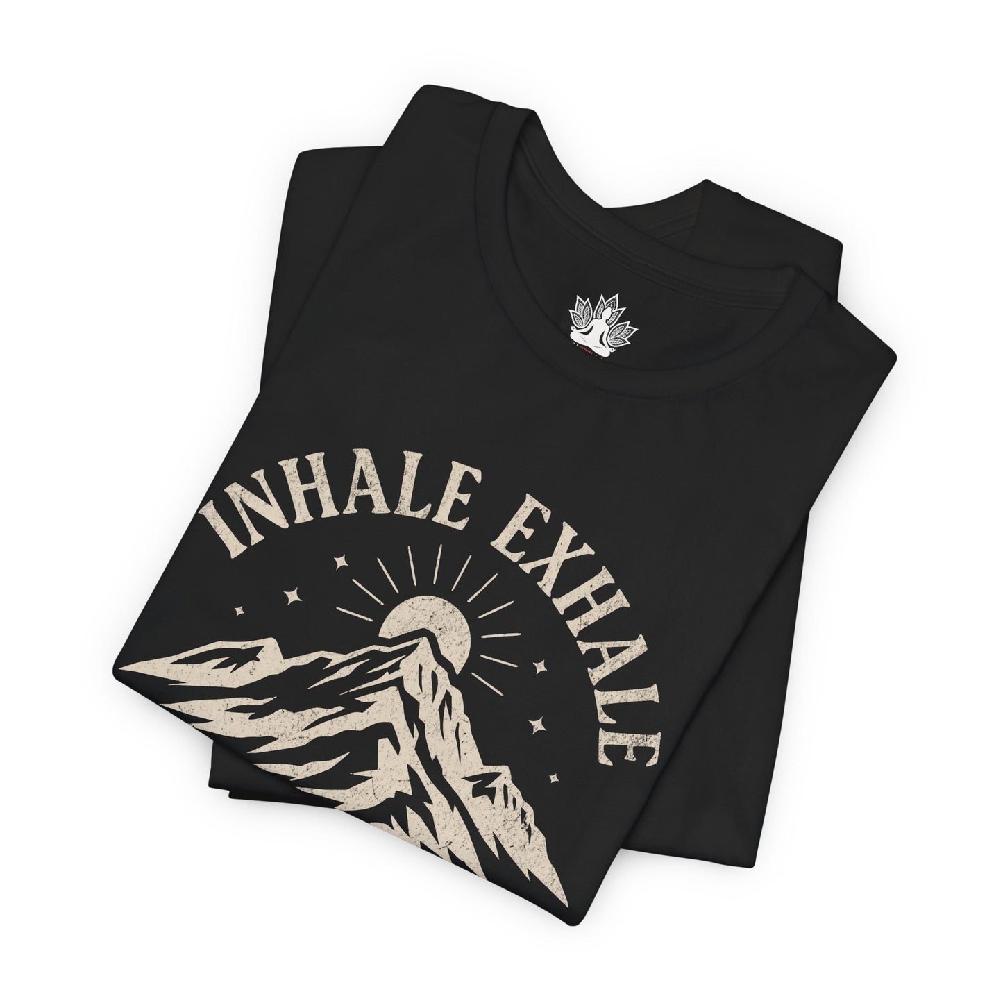Inhale Exhale Repeat - Mountain Peace Men Tee
