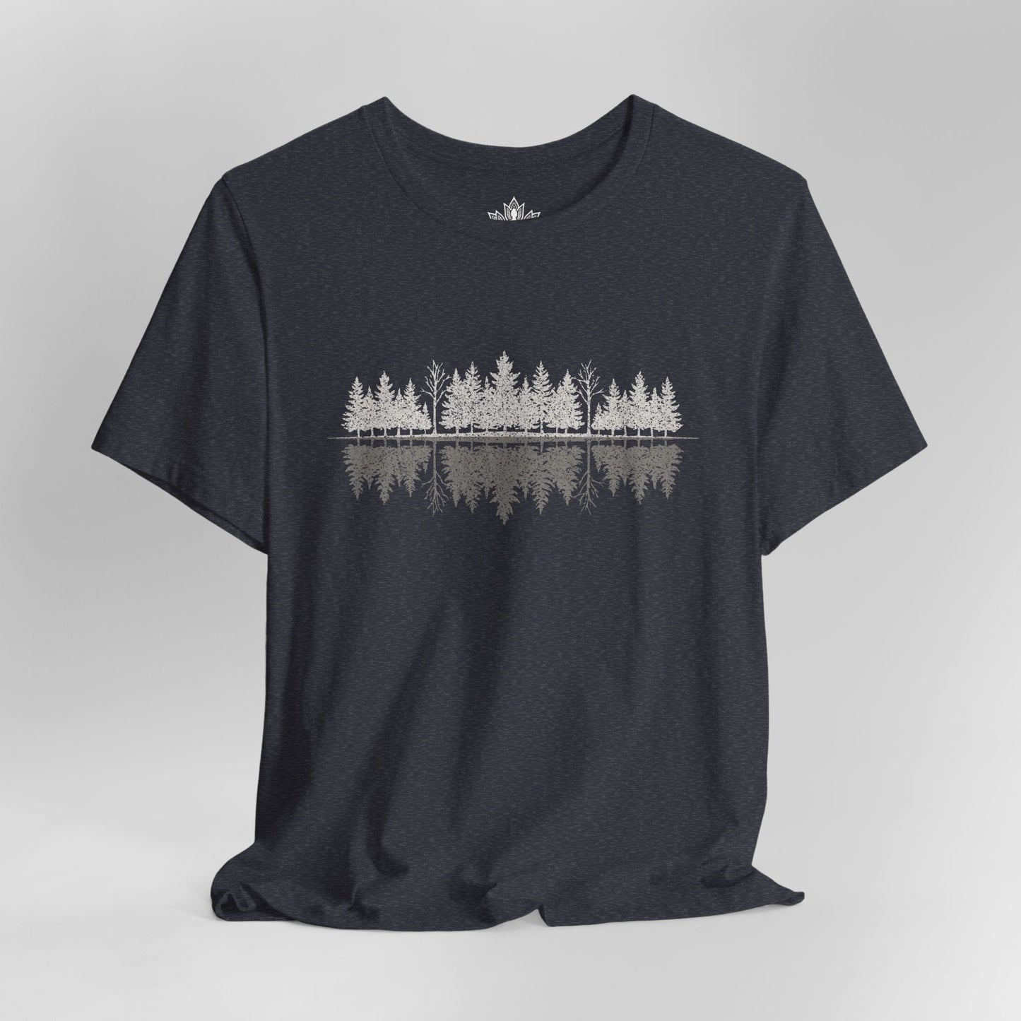 Mindful Forest – Reflection Nature Yoga Men Tee