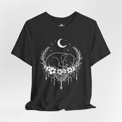 Sleeping Dog Under the Moon Tee