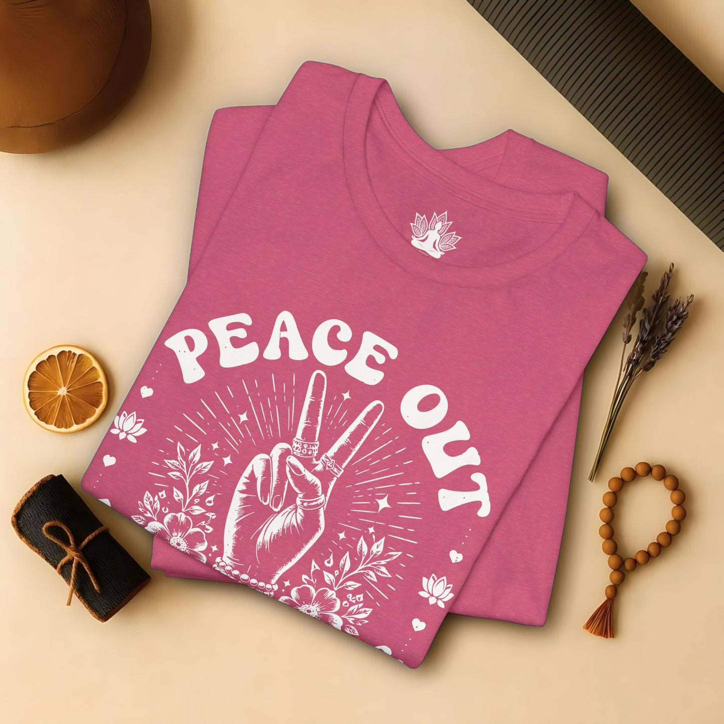 Peace Out, Love Your Neighbor Tee