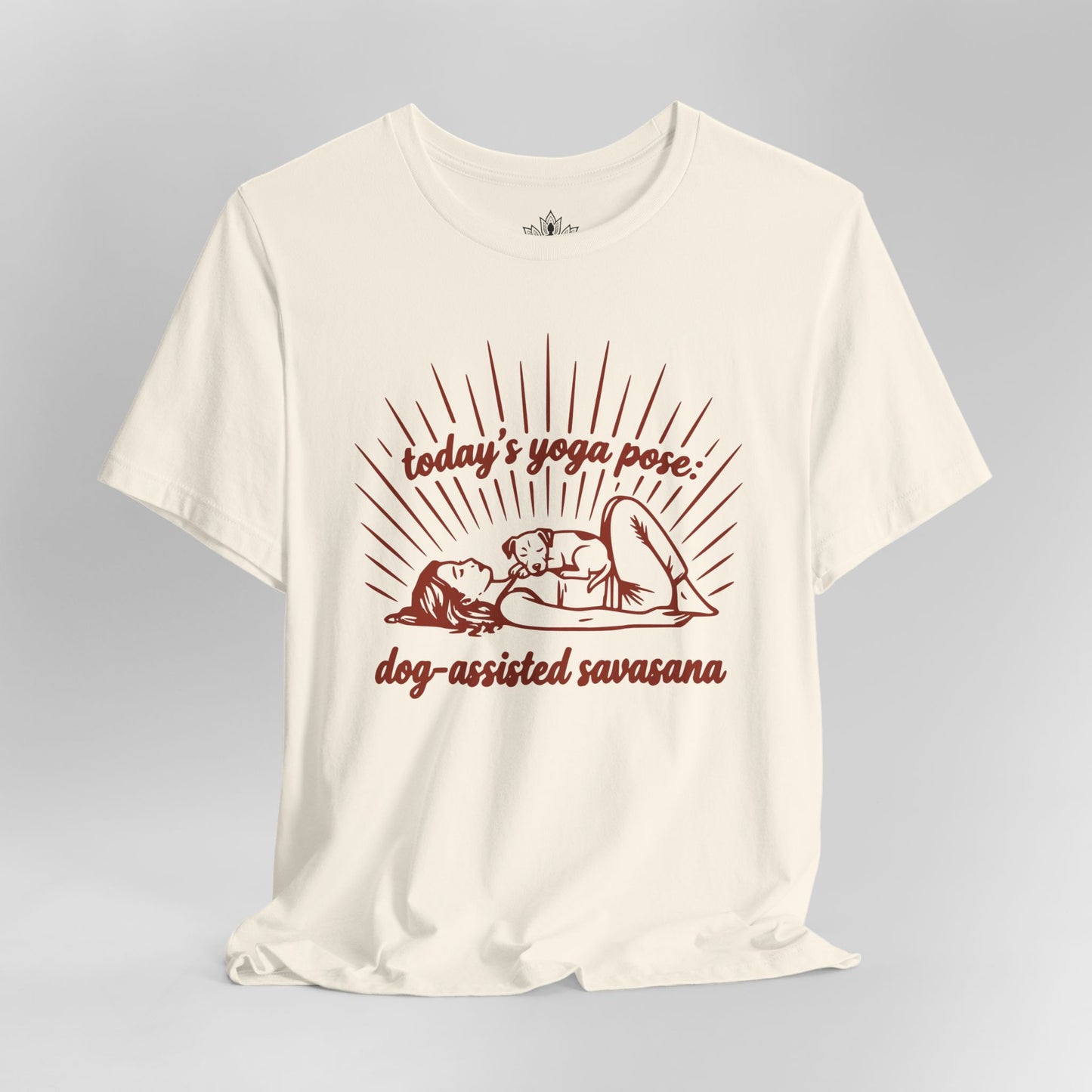 Today's Yoga Pose - Dog Assisted Savasana Tee