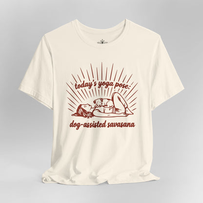 Today's Yoga Pose - Dog Assisted Savasana Tee