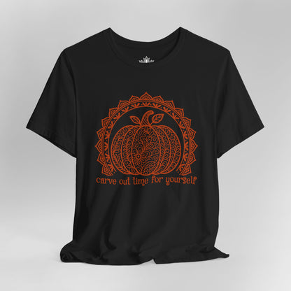 Pumpkin Mandala - Carve Out Time Tee