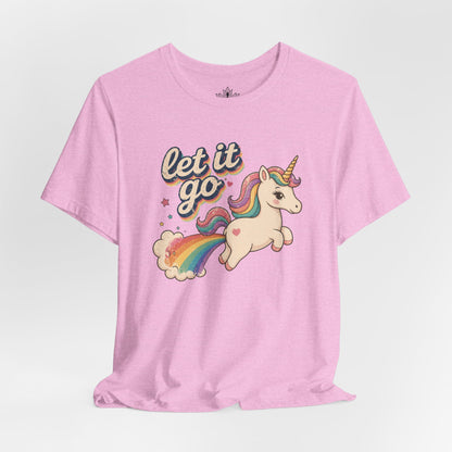 Nostalgia Unicorn Let It Go Tee