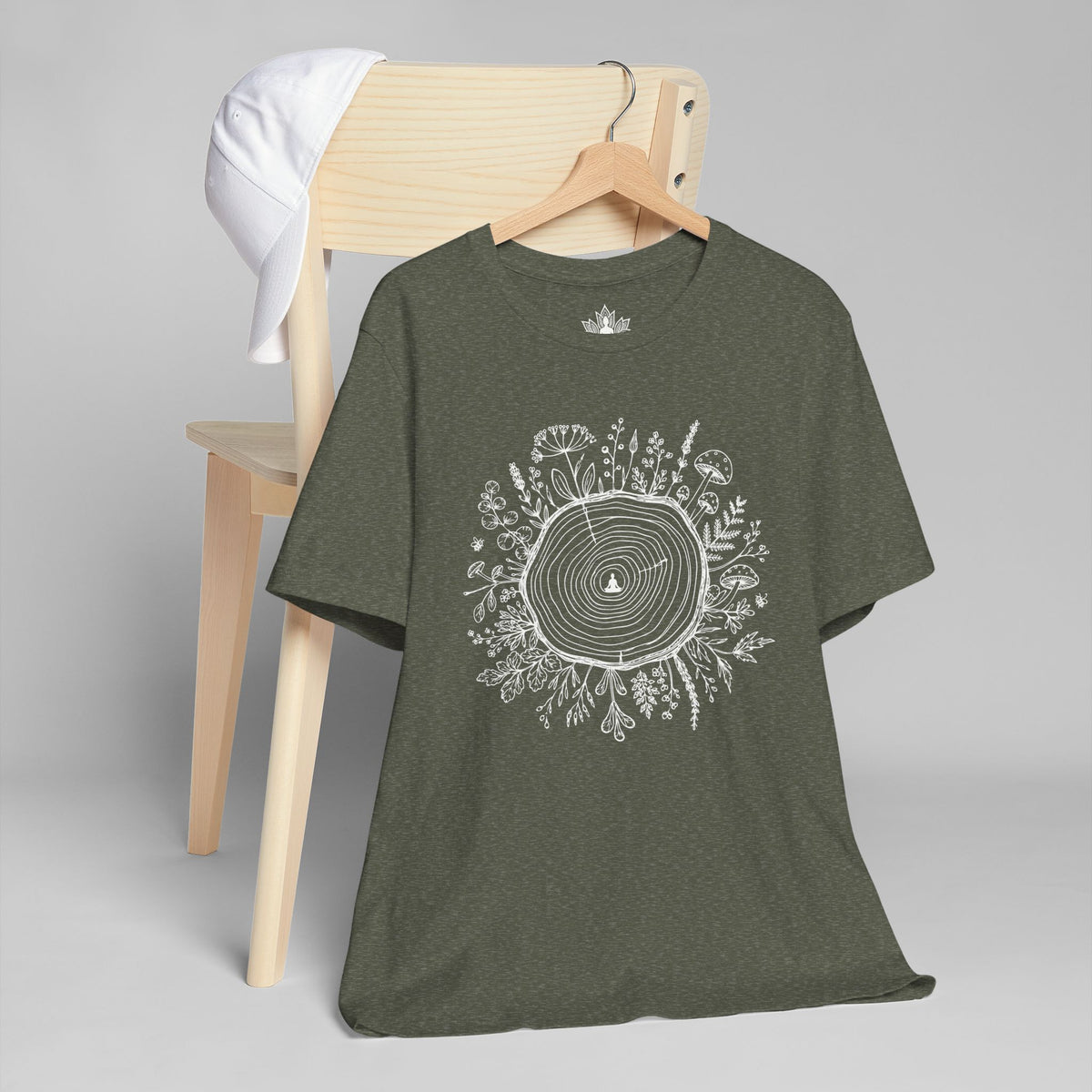 The Quiet Center Botanical Men Tee