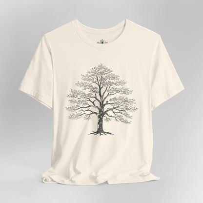 Sacred Tree of Life T-Shirt – Yoga Nature Minimalist Tee