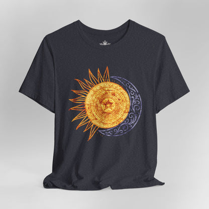 Sun & Moon Yin Yang Yoga Tee