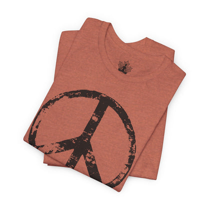 Retro Peace Symbol Men Tee