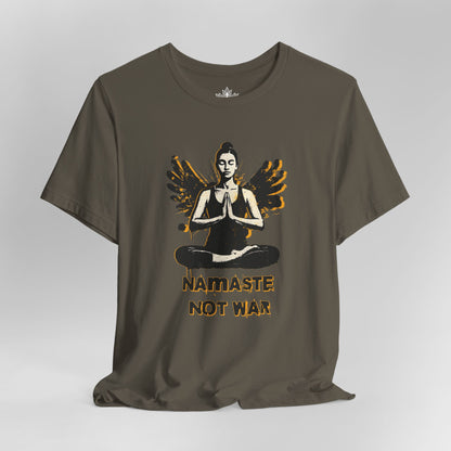 Namaste Not War – Urban Street Art Tee