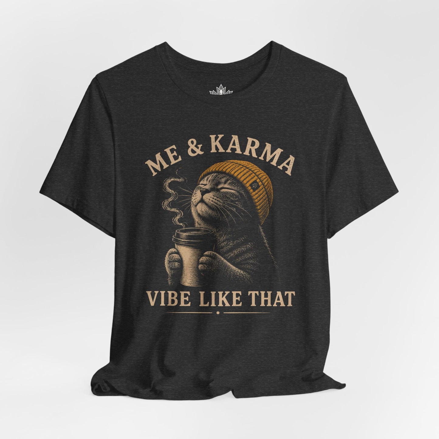 Me & Karma Vibe Like That Cat Tee