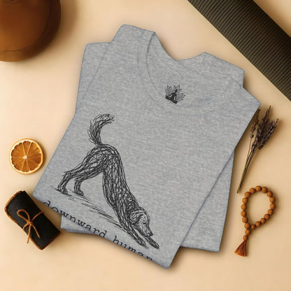 Line Art Downward Human Tee