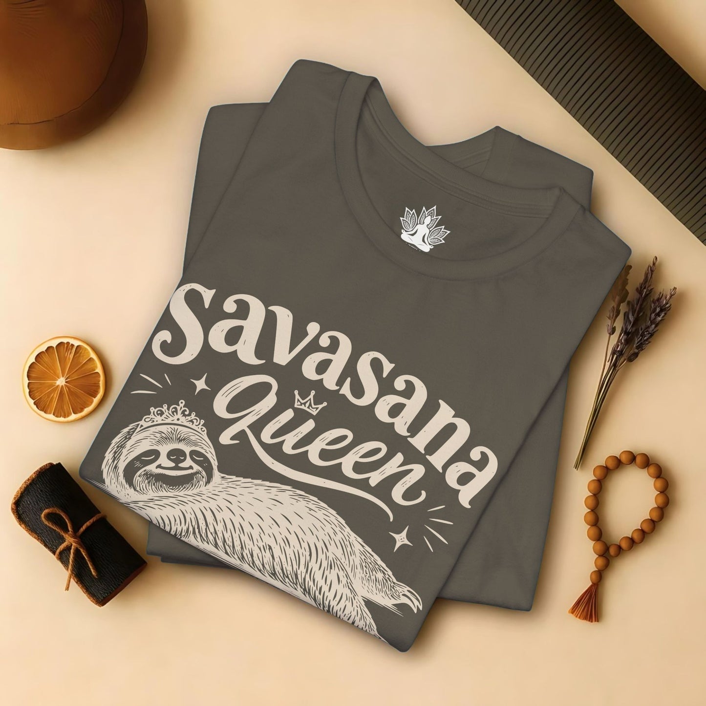 Savasana Queen Sloth Tee