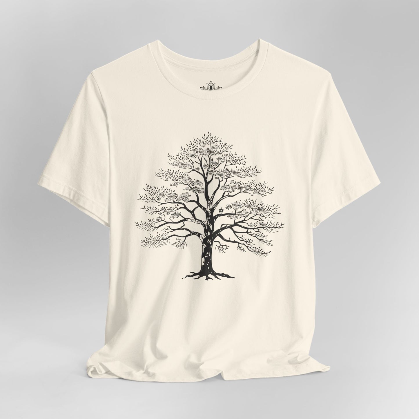 Sacred Tree of Life – Yoga Nature Minimalist Men Tee