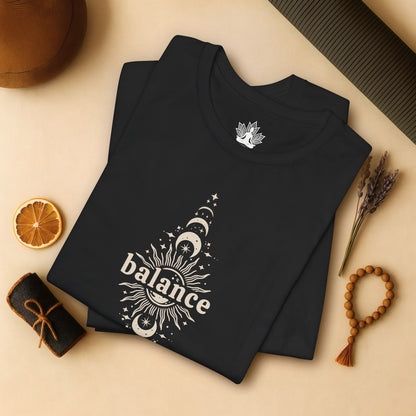 Balance Moon Phases & Sun Tee