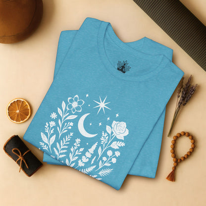 Namasté Bloom – Floral Yoga Tee