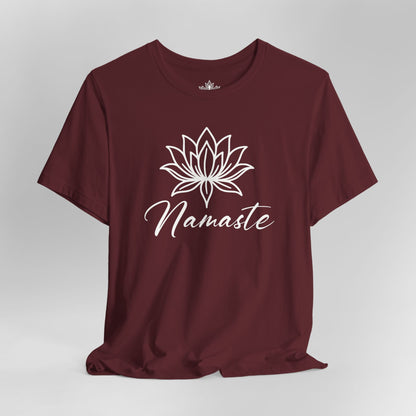 Namaste Lotus Tee