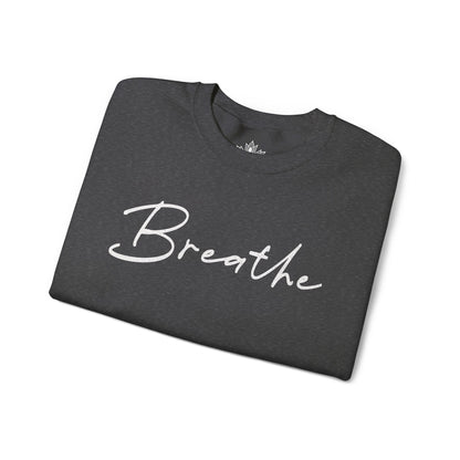 Breathe Sweatshirt - Mandala Back Print