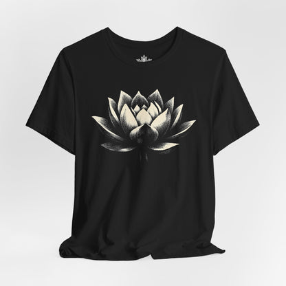White Lotus Shadow Art Tee