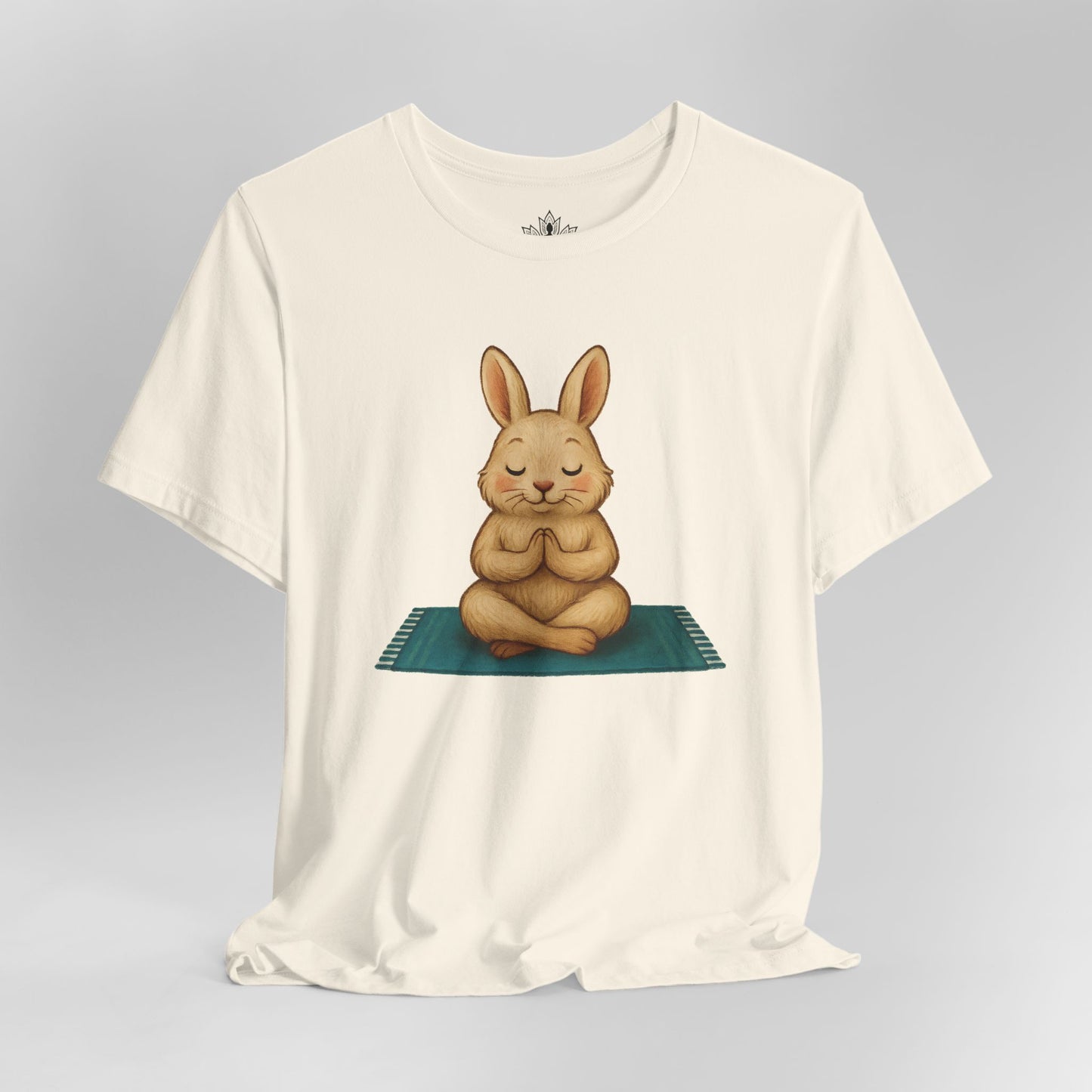 Meditating Bunny – Peaceful Namaste Tee