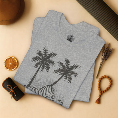 Downward Tiger – Funny Jungle Yoga Tee