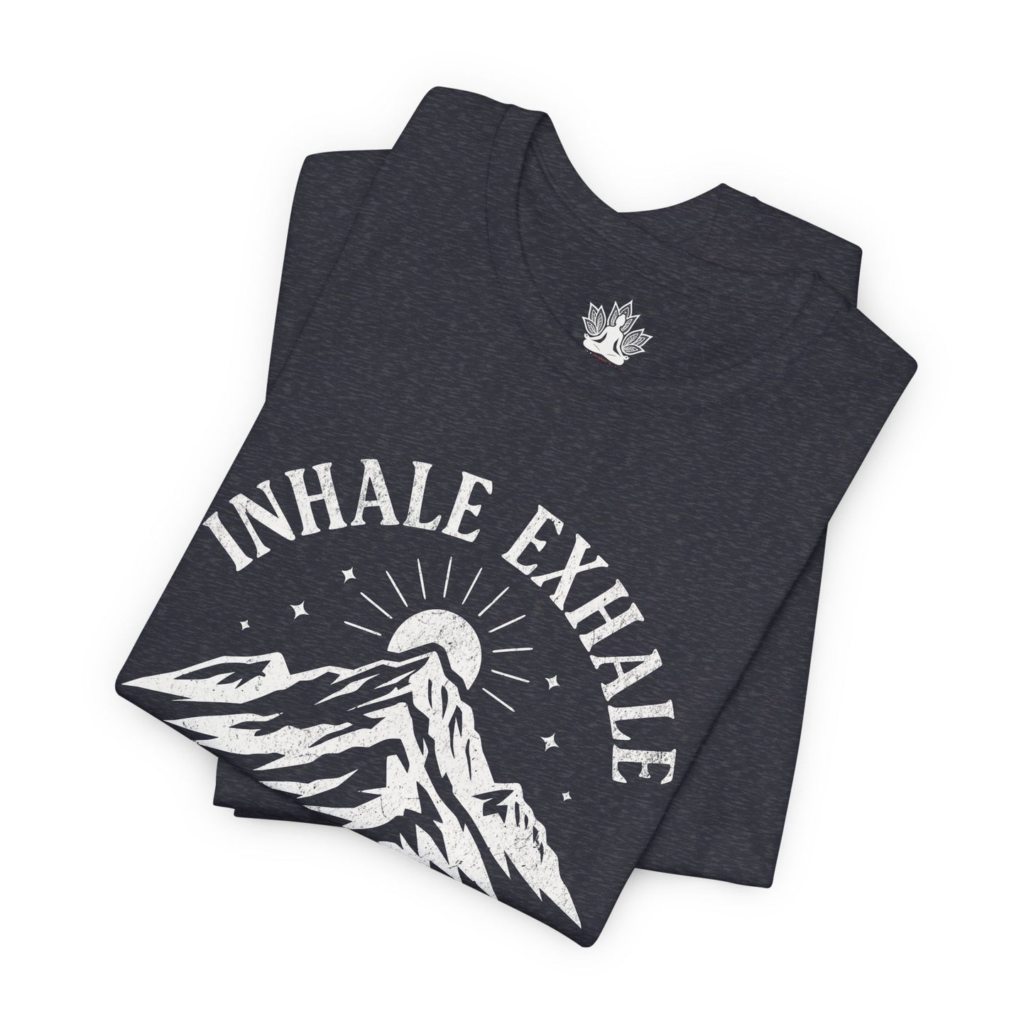 Inhale Exhale Repeat - Mountain Peace Men Tee