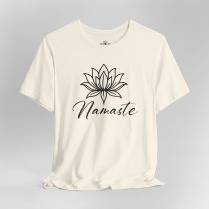 Namaste Lotus Tee