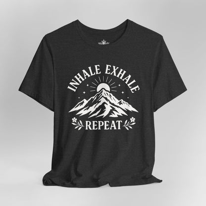 Inhale Exhale Repeat Mountain Tee