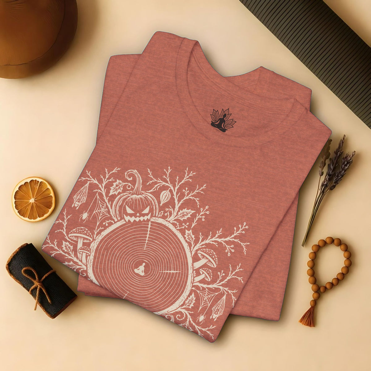 The Quiet Center: Haunted Woods Halloween Edition Tee