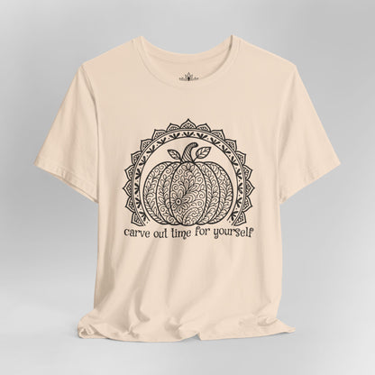 Pumpkin Mandala - Carve Out Time Tee