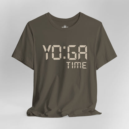 Digital Clock - Yoga O’Clock Men Tee