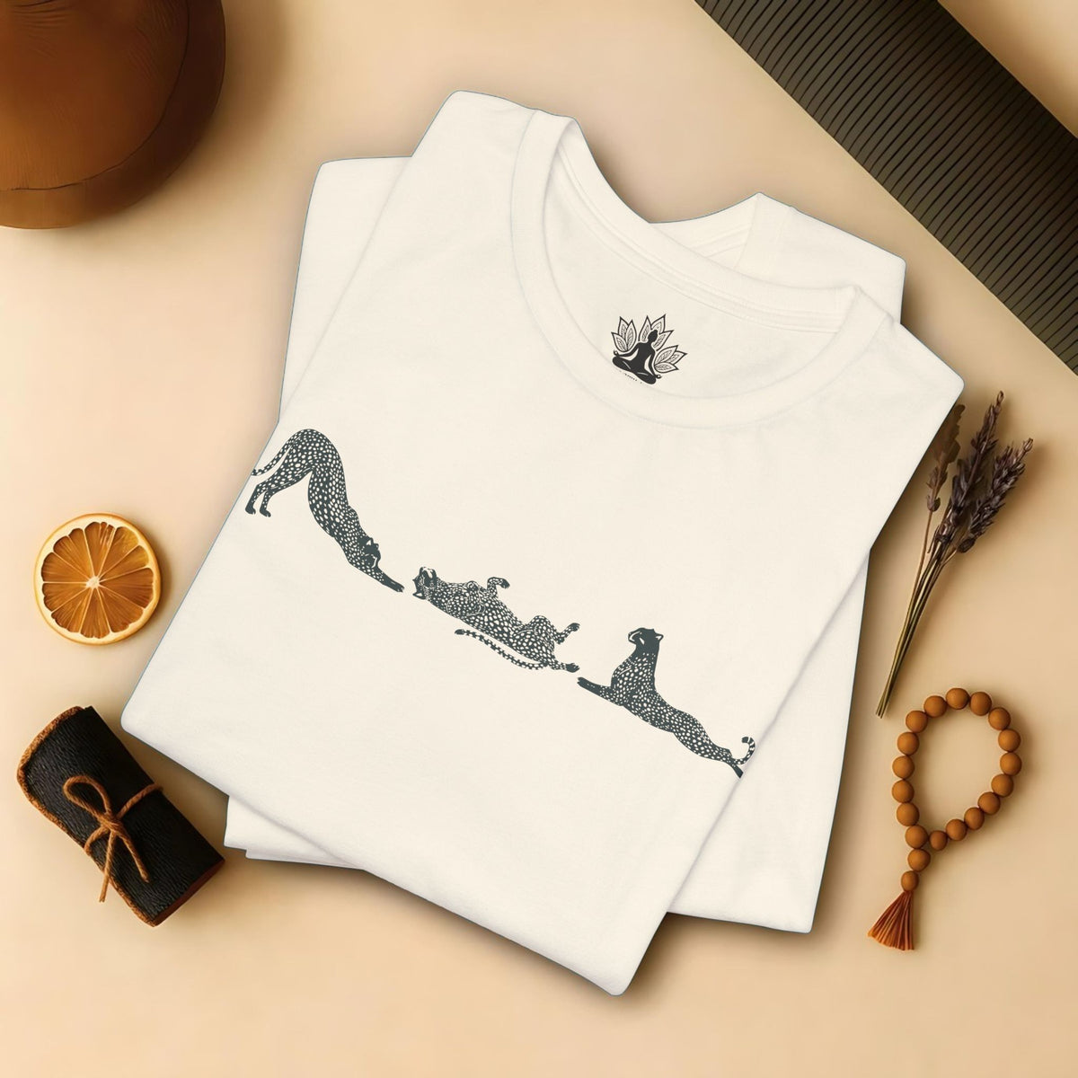 Cheetah Savanna Flow Tee